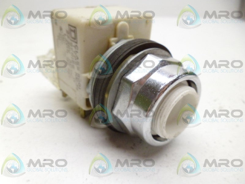 SQUARE D 9001-KM-35 SER. G PUSH BUTTON UNMP