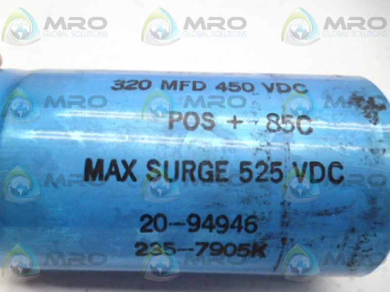 MALLORY 20-94946 235-7905K CAPACITOR UNMP
