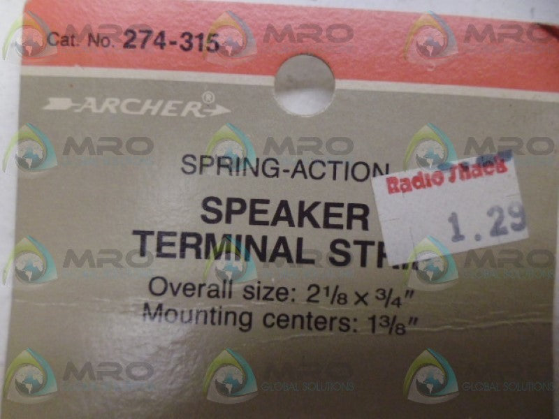 ARCHER 274-315 TERMINAL STRIP NSMP