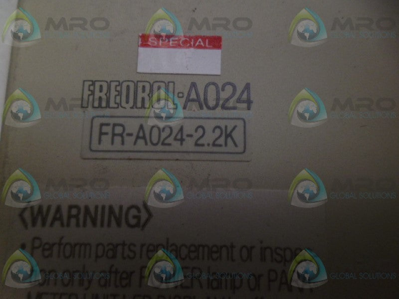 MITSUBISHI FR-A024-2.2K-TF COVER UNMP