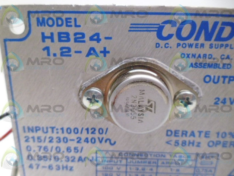CONDOR HB24-1.2-A+ POWER SUPPLY UNMP