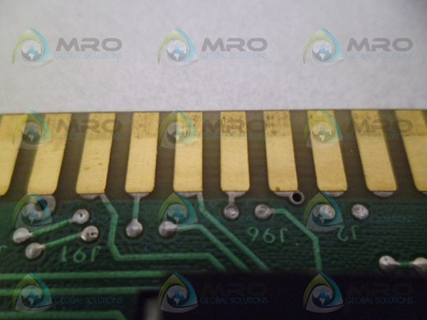 PACKAGE MACHINERY COMPANY PC-1005 11-86 CONTROL BOARD UNMP