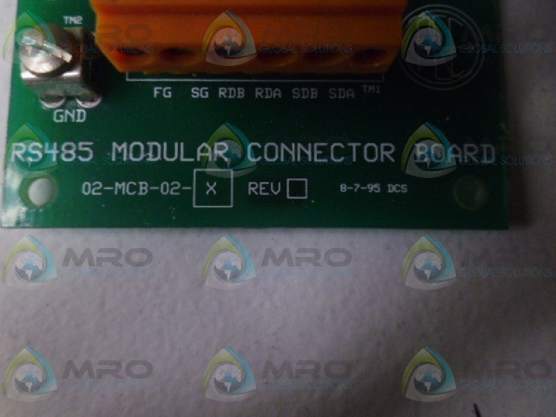 ROSEMOUNT RS485 02-MCB-02-X NSNP