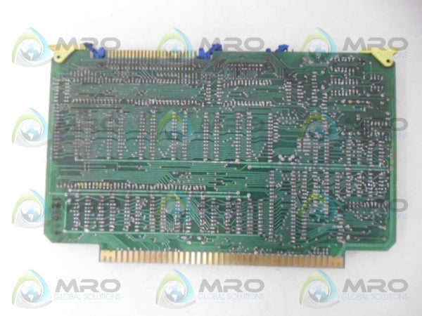 PACKAGE MACHINERY COMPANY PC-1004 CONTROL BOARD UNMP