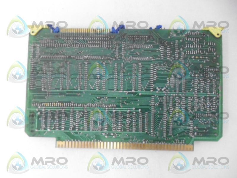 PACKAGE MACHINERY COMPANY PC-1004 CONTROL BOARD UNMP