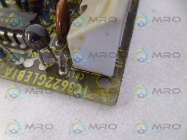 GENERAL ELECTRIC IC3622GLEB1A LOGIC CONTROL CIRCUIT BOARD CARD UNMP