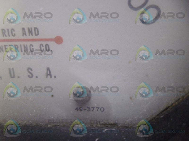 RELIANCE 65200-9WB PANEL METER 400DCA UNMP