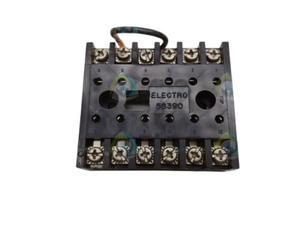 ELECTRO 58390 RELAY SOCKET UNMP