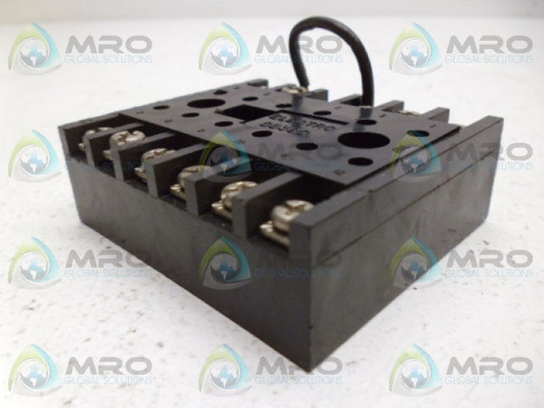 ELECTRO 58390 RELAY SOCKET UNMP
