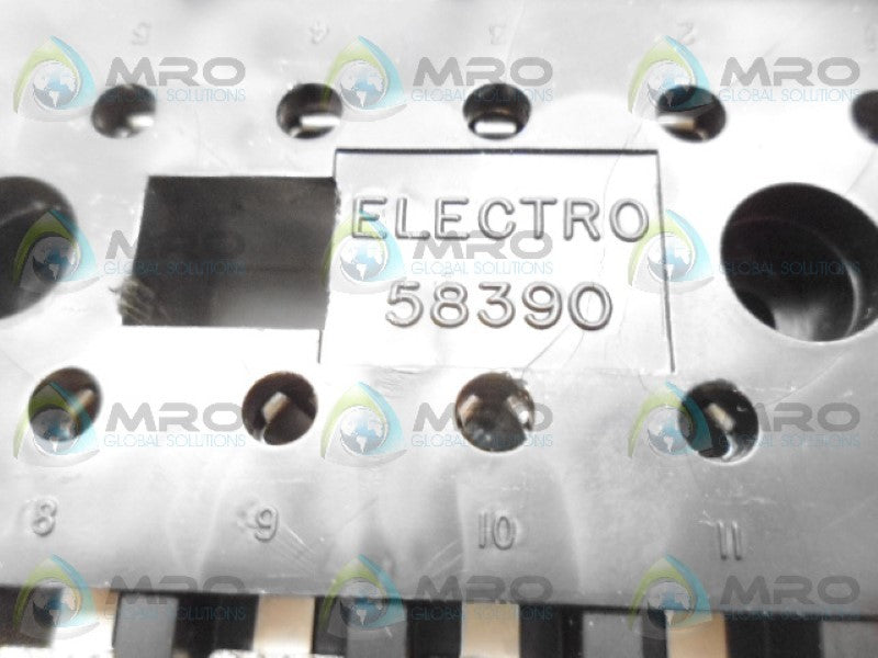 ELECTRO 58390 RELAY SOCKET UNMP