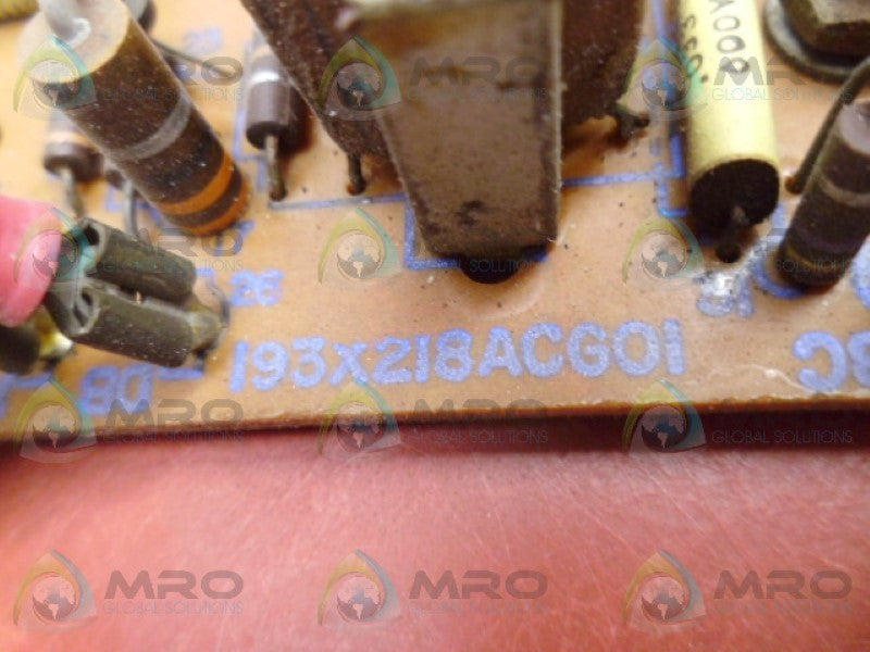 GENERAL ELECTRIC 193X218ACG01 MODULE UNMP