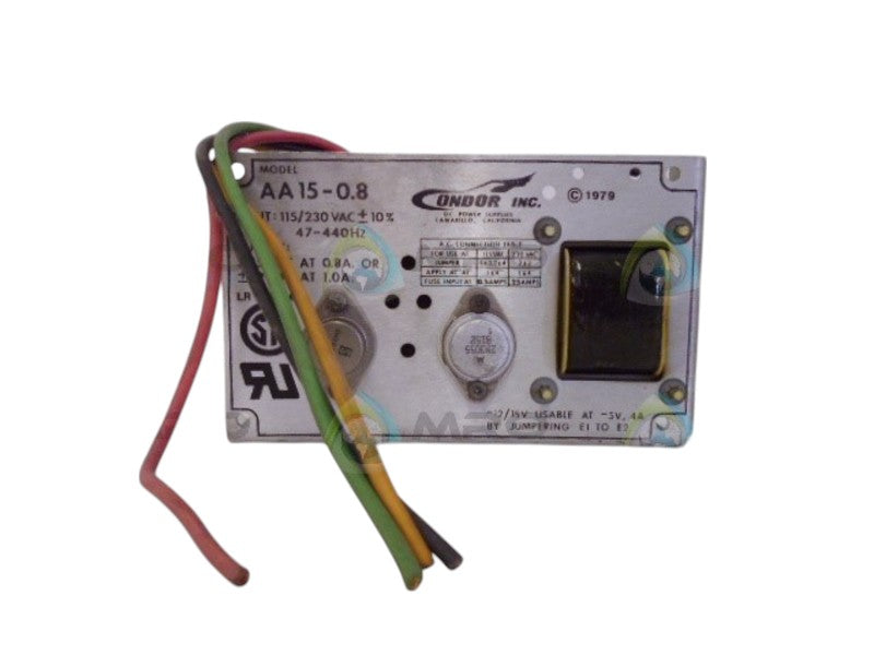 CONDOR AA15-0.8 POWER SUPPLY UNMP