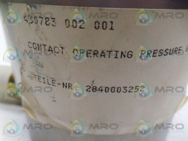 HAENNI 2840003252  230PSI NSNP