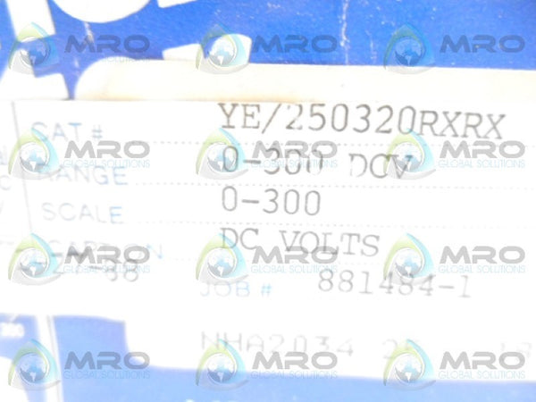 YOKOGAWA YE/250320RXRX METER 300V NSMP