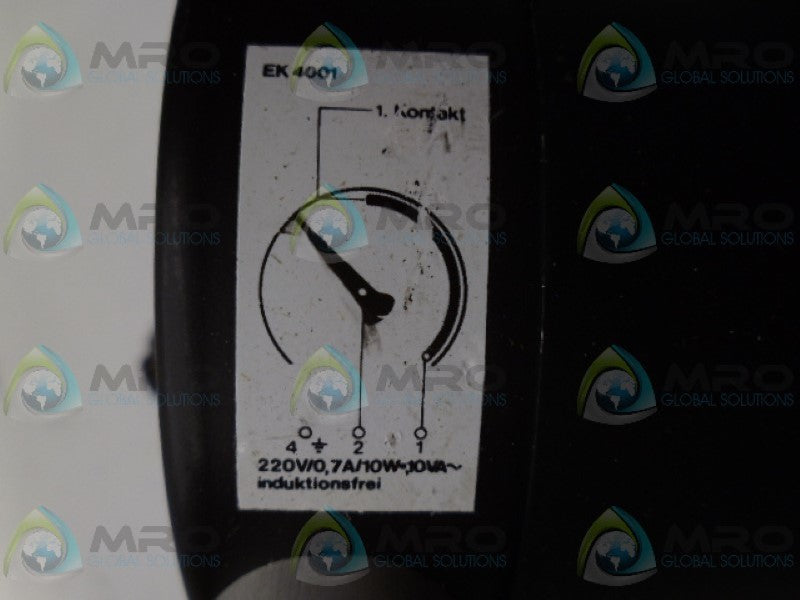HAENNI EK4001 220V/0,7A/10W-10VA 100C GAUGE UNMP