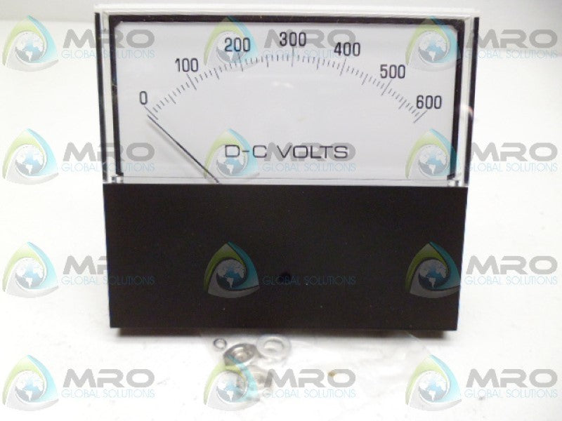 GENERAL ELECTRIC YE/251-4 METER 600DC VOLTS NSMP