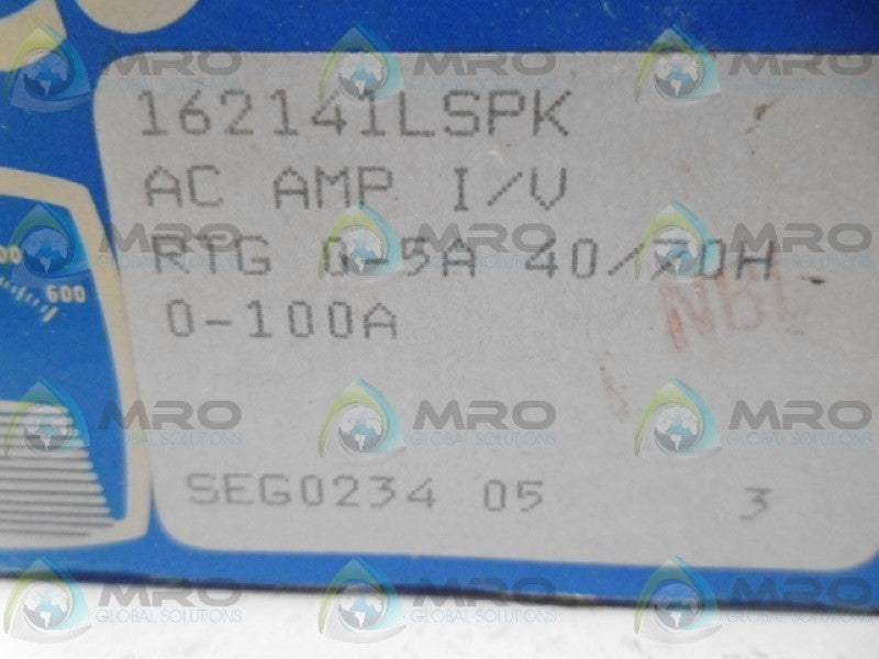 YEW 162141LSPK METER 100AC AMPS NSMP