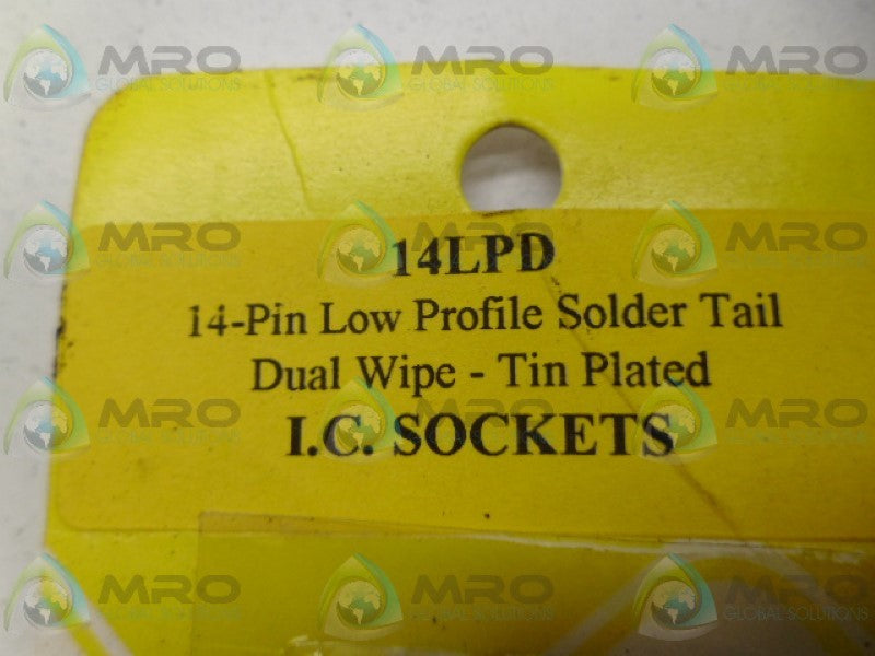 JIM-PAK 14LPD SOCKETS NSMP