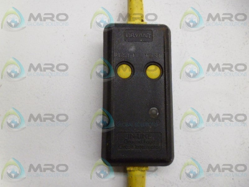 BRYANT GFCI115 CIRCUIT INTERRUPTER UNMP