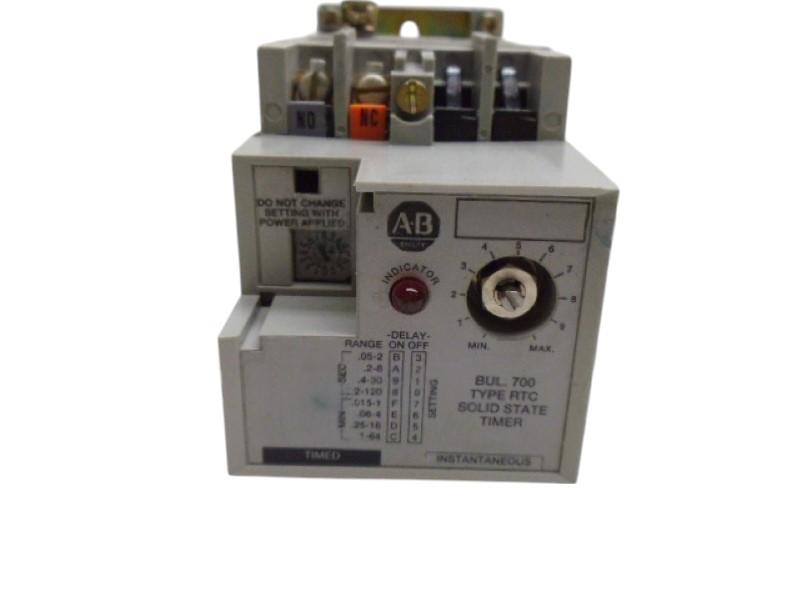 ALLEN BRADLEY 700-RTC00110U1 SER. A SOLID STATE TIMER UNMP