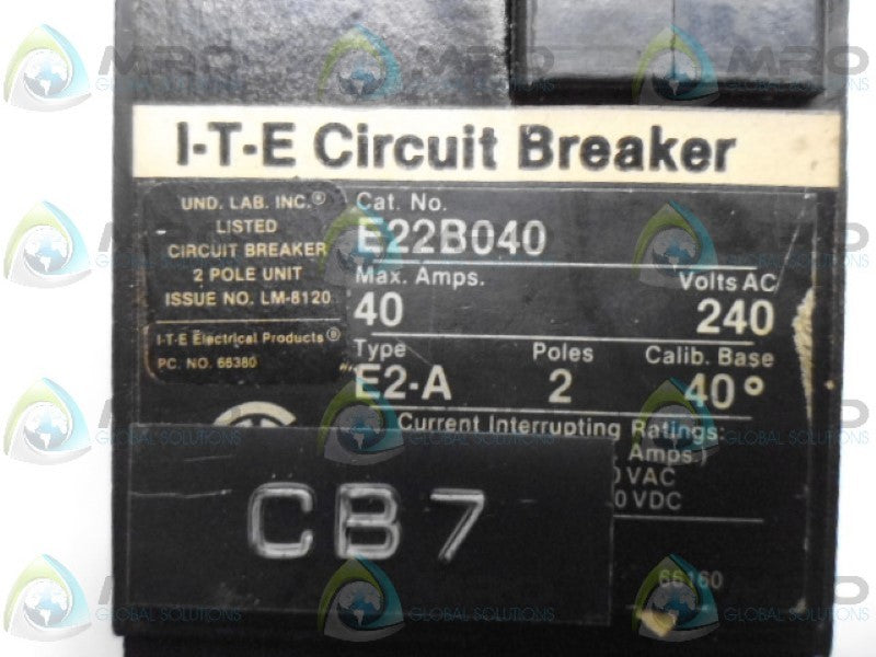 ITE E22B040  UNMP