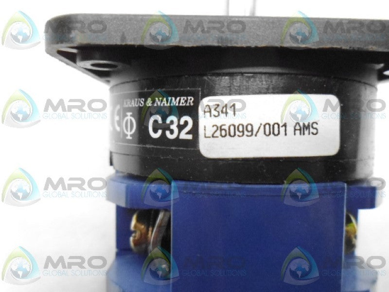 KRUAS & NAIMER C32  ROTARY SWITCH (AS PICTURED) UNMP