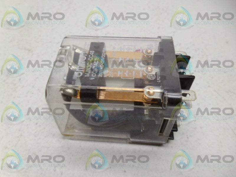 OMRON MJN3C-DC48 RELAY UNMP