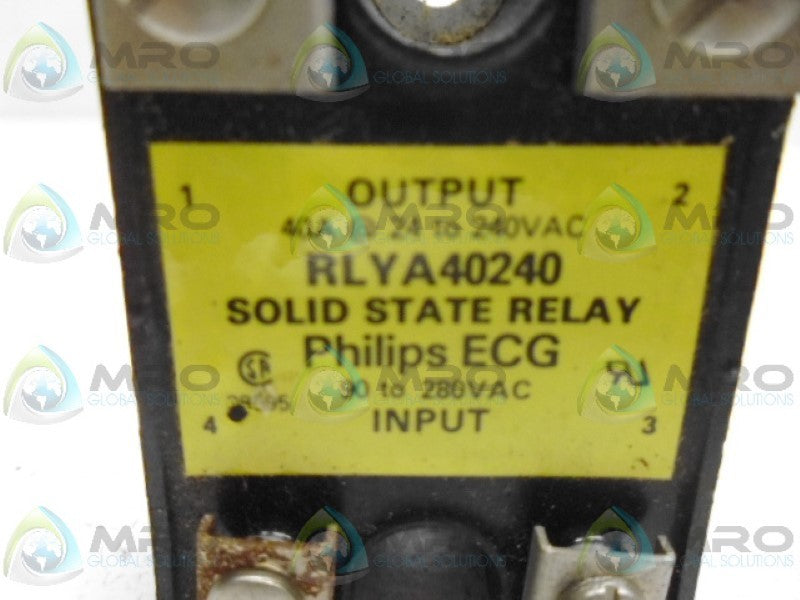 PHILIPS RLYA40240 RELAY UNMP