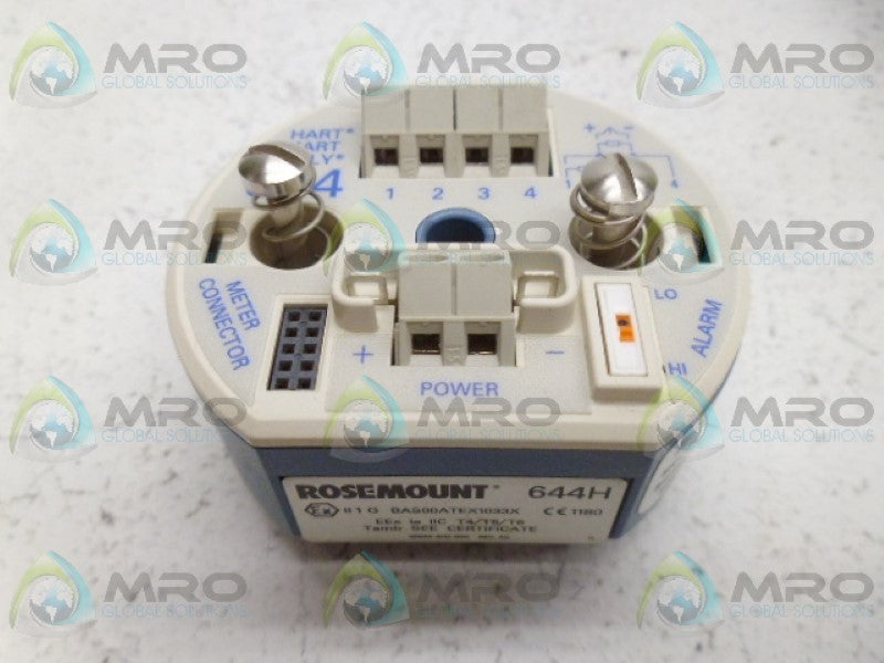 ROSEMOUNT 644HAI1 TEMPERATURE TRANSMITTER NSMP