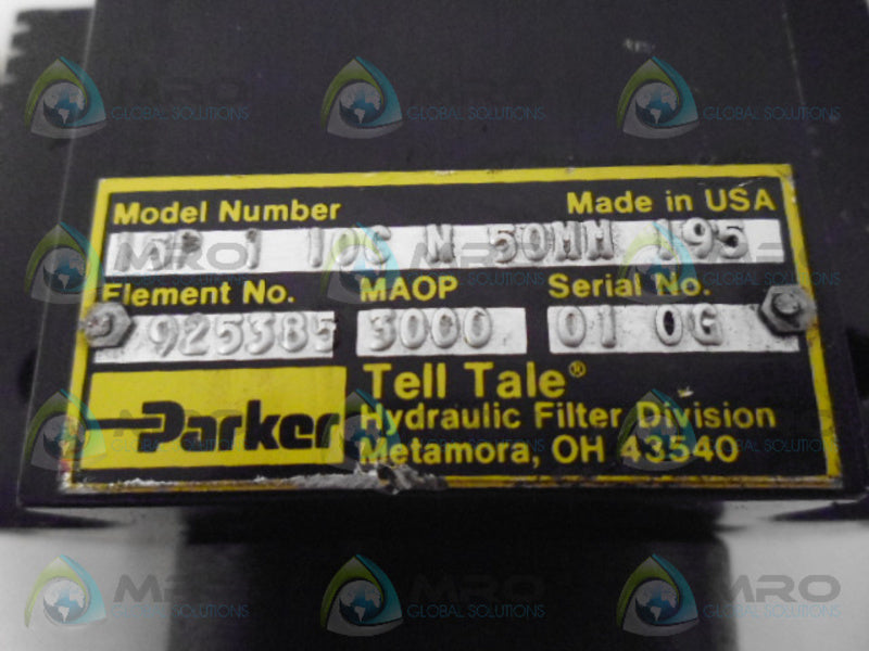 PARKER 15P110CN50MM195 HYDRAULIC FILTER NSNP