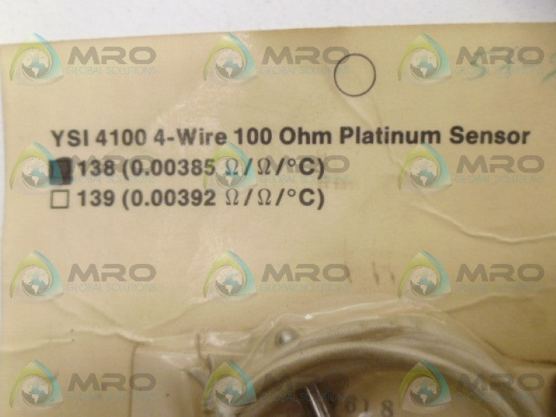 YELLOW SPRINGS 138 SENSOR NSMP