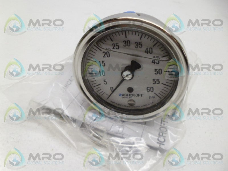 ASHCROFT 1YA-22101-017 GAUGE 60PSI NSMP