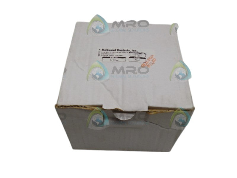 MCDANIEL 30102A GAUGE 100PSI NSMP