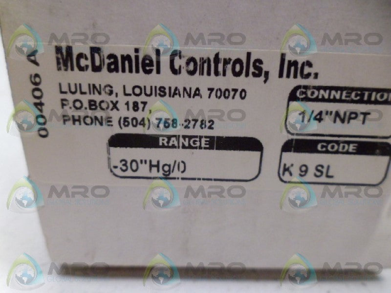 MCDANIEL 00406A GAUGE NSMP