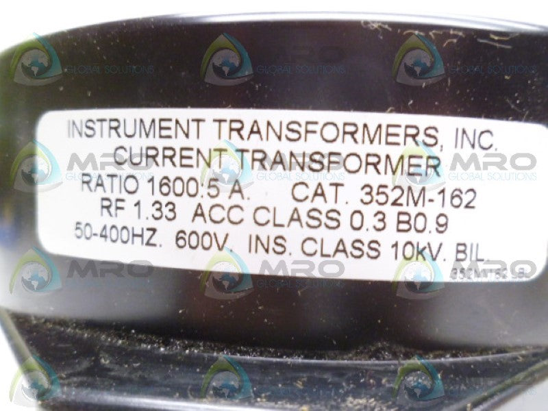 INSTRUMENT TRANSFORMERS 352M-162 TRANSFORMER NSNP