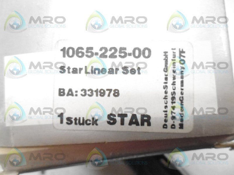 STAR 1065-225-00 LINEAR BALL BEARING SET NSMP