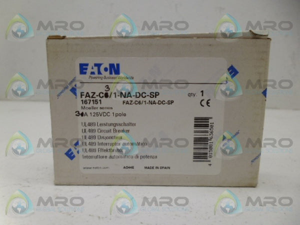 EATON FAZ-C3/1-NA-DC-SP CIRCUIT BREAKER NSMP