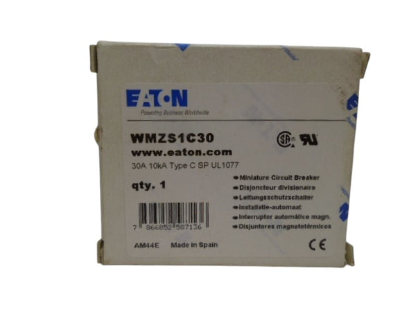 EATON WMZS1C30 CIRCUIT BREAKER NSMP