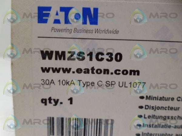 EATON WMZS1C30 CIRCUIT BREAKER NSMP