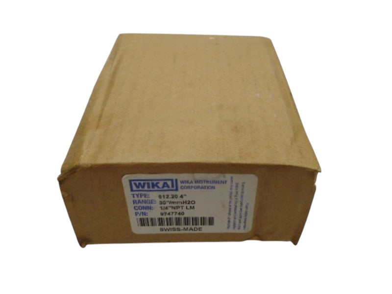 WIKA 9747740 GAUGE 30"/MMH2O NSMP