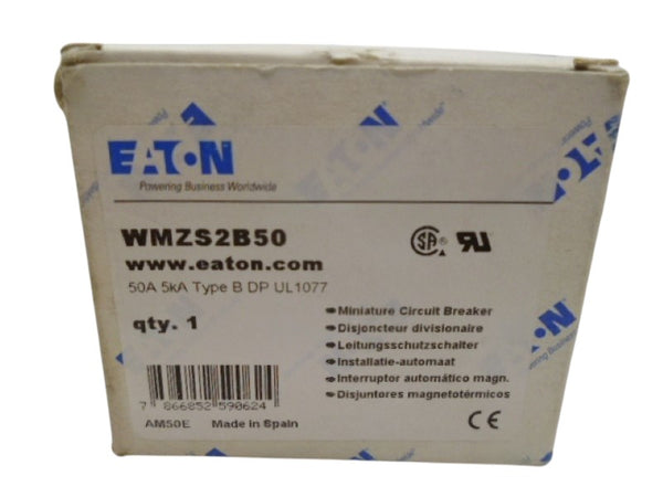 EATON WMZS2B50 CIRCUIT BREAKER NSMP