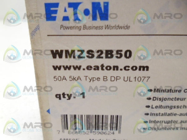 EATON WMZS2B50 CIRCUIT BREAKER NSMP