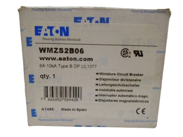 EATON WMZS2B06 CIRCUIT BREAKER NSMP