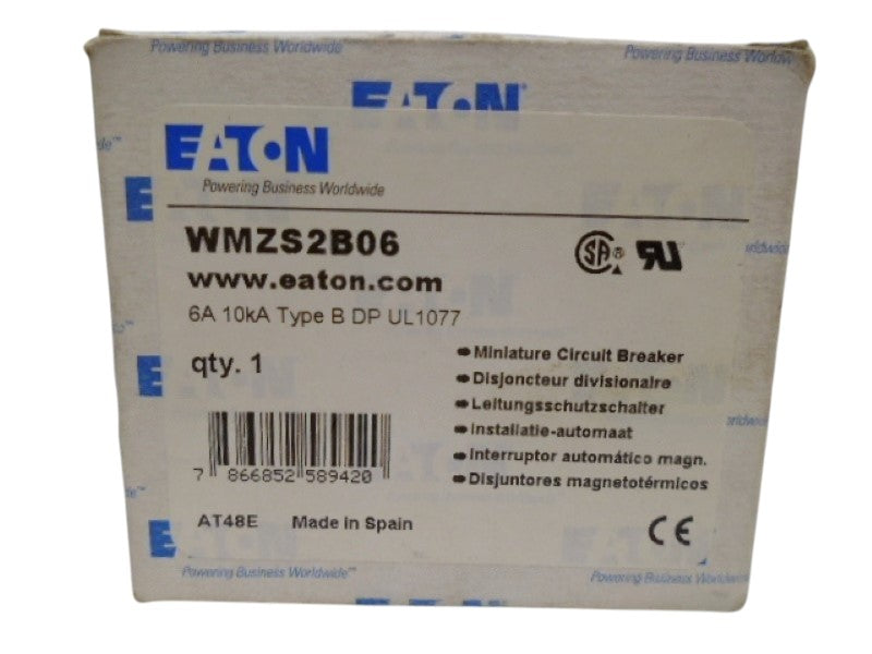 EATON WMZS2B06 CIRCUIT BREAKER NSMP
