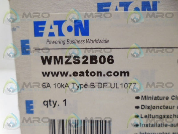 EATON WMZS2B06 CIRCUIT BREAKER NSMP