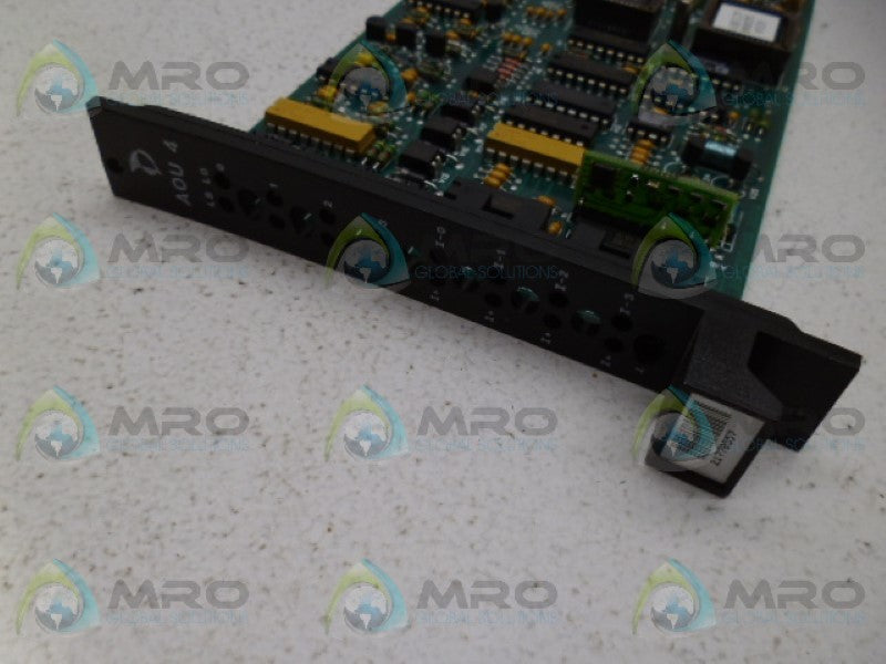 NELES AOU-4 A413135 ANALOG OUTPUT MODULE NSNP