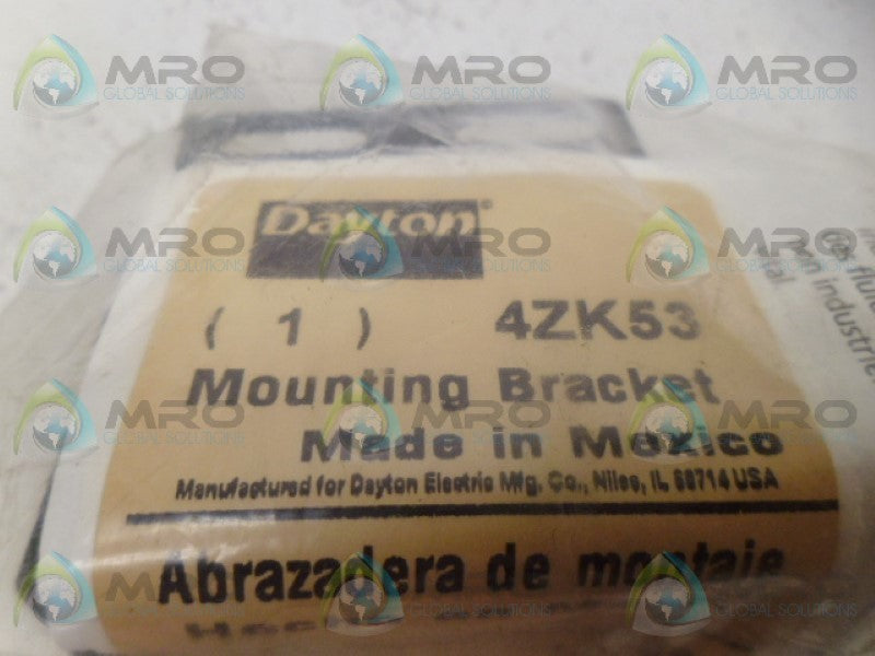 DAYTON 4ZK53 MOUNTING BRACKET NSMP