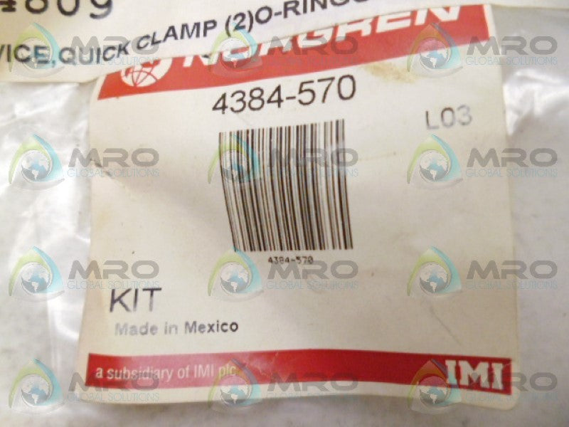 NORGREN 4384-570 O-RING KIT NSMP