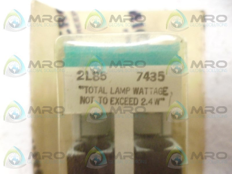 MICRO SWITCH 2L85 PUSHBUTTON SWITCH NSMP