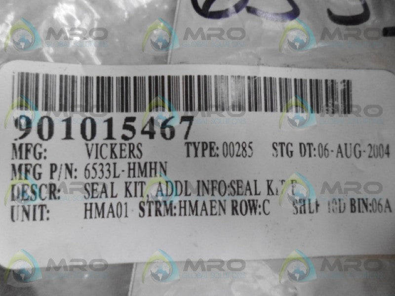 VICKERS 6533L-HMHN SEAL KIT NSMP